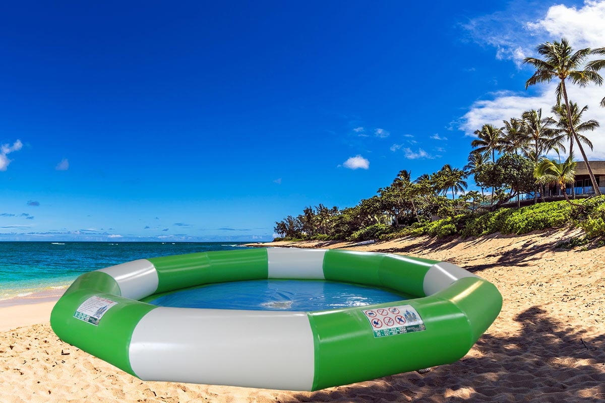 salt water inflatable pool