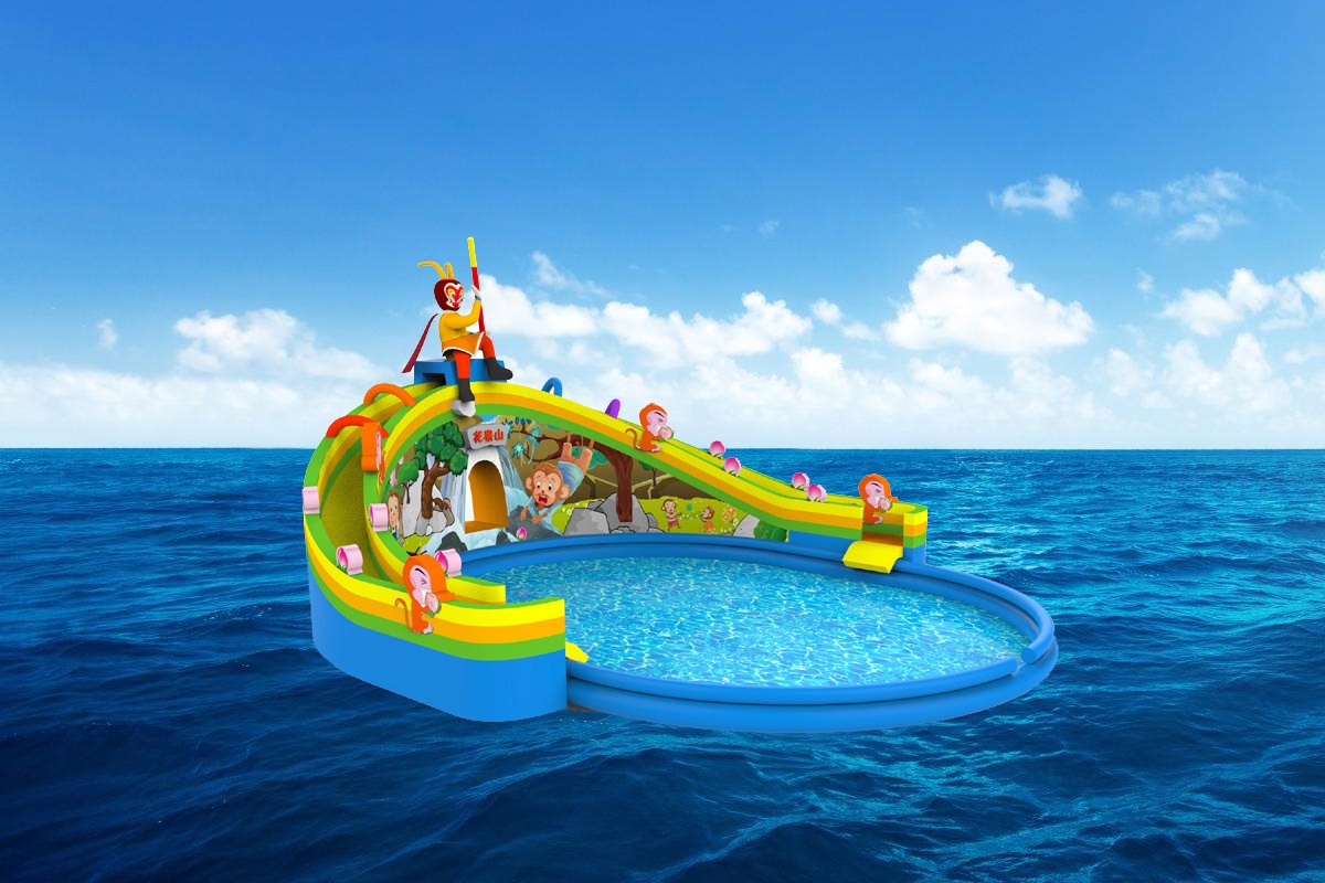 rental blow up water slides