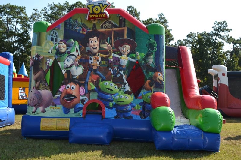 WB049 Toy Story Inflatable Combo Bounce & Slideinflatable bouncers