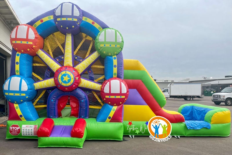 WB400 Ferris Wheel Bouncer Inflatable Wet Combo Water Slide