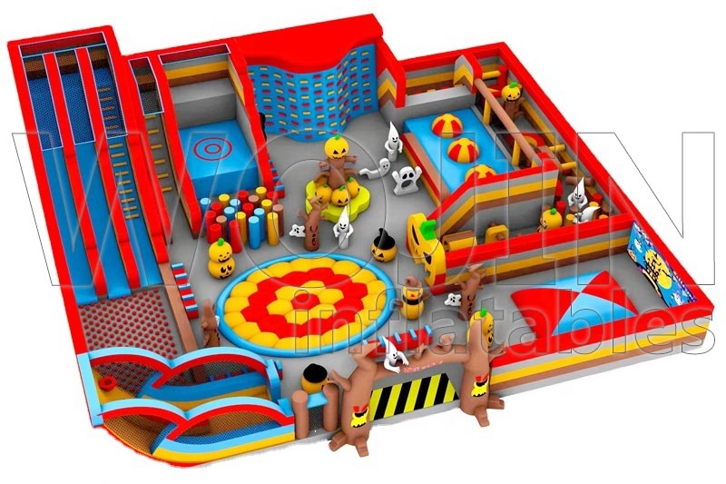 TP005 Commercial Inflatable Theme Park indoor playground