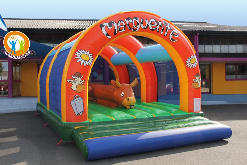 WB566 3 Arches Marguerite Infatable Jumping Castle with Roof