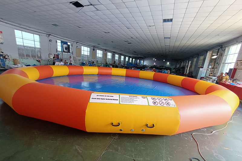 WP086 Commercial Outdoor Round Inflatable Water Pools Wholesales