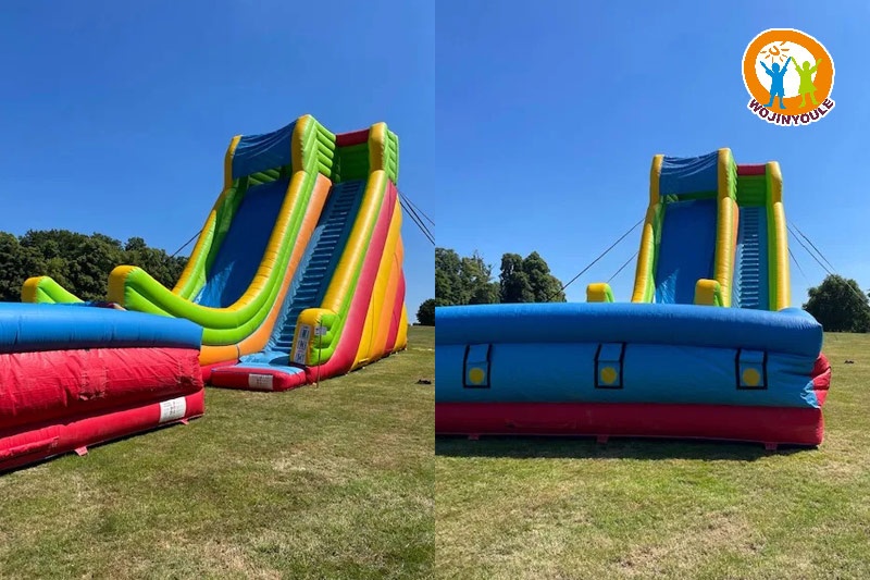 DS264 Huge 45ft Tall Giant Water Flip Slide Inflatable
