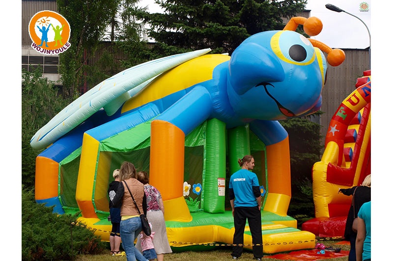 WB582 Grasshopper Inflatable Active Center Bounce House