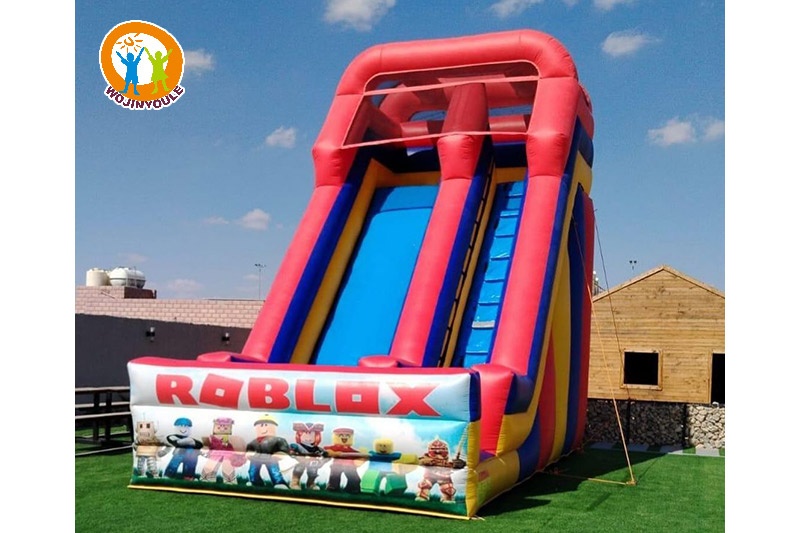 DS255 Roblox 23ft Tall Inflatable Dry Slide