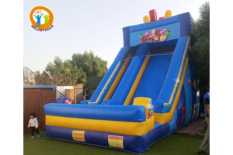 DS258 Balloon 20ft Tall Inflatable Dry Slide