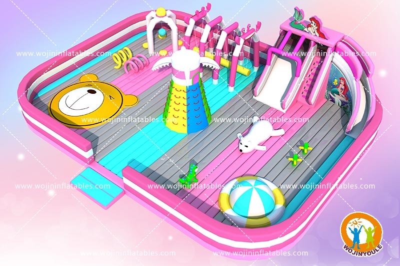 TP085 Commercial Indoor Outdoor Inflatable Theme Park