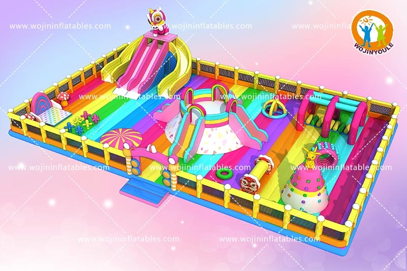 TP074 Commercial Indoor Outdoor Inflatable Theme Park