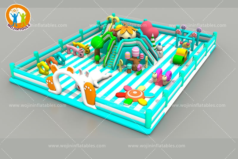 TP087 Commercial Outdoor Inflatable Theme Park Kids Playground