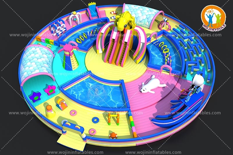 TP088 Commercial Outdoor Inflatable Theme Park Kids Playground