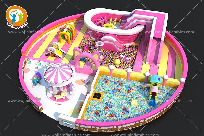 TP089 Commercial Outdoor Inflatable Theme Park Kids Playground