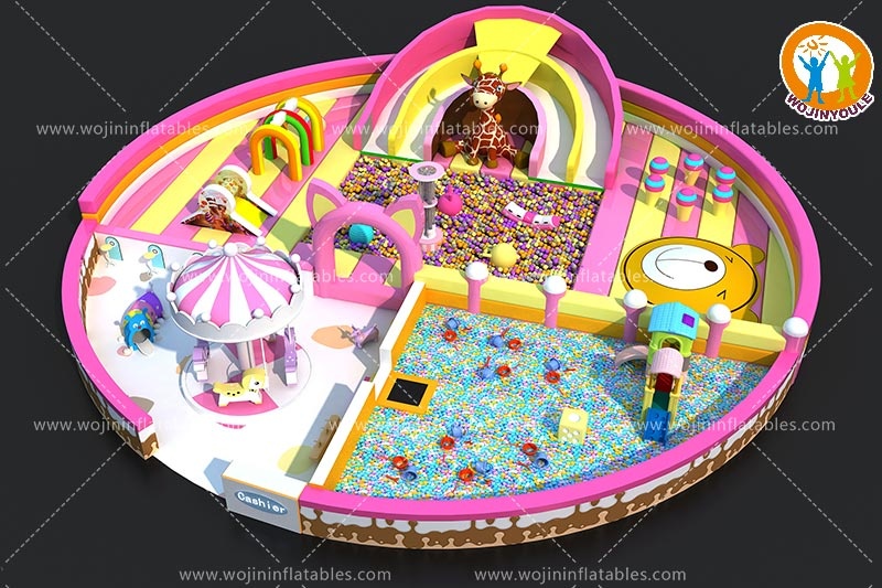 TP090 Commercial Outdoor Inflatable Theme Park Kids Playground