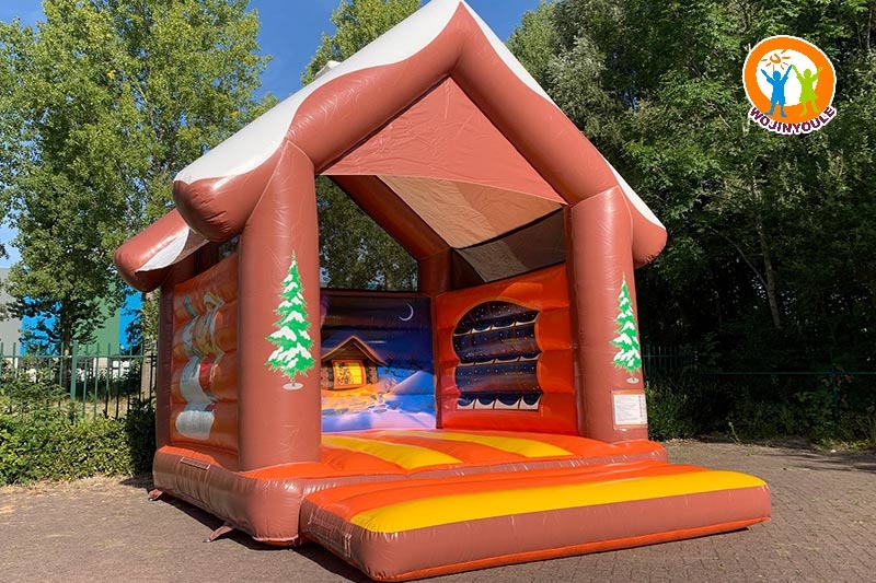 WB596 Bouncer Standard Winter Inflatable Jumping House with roof