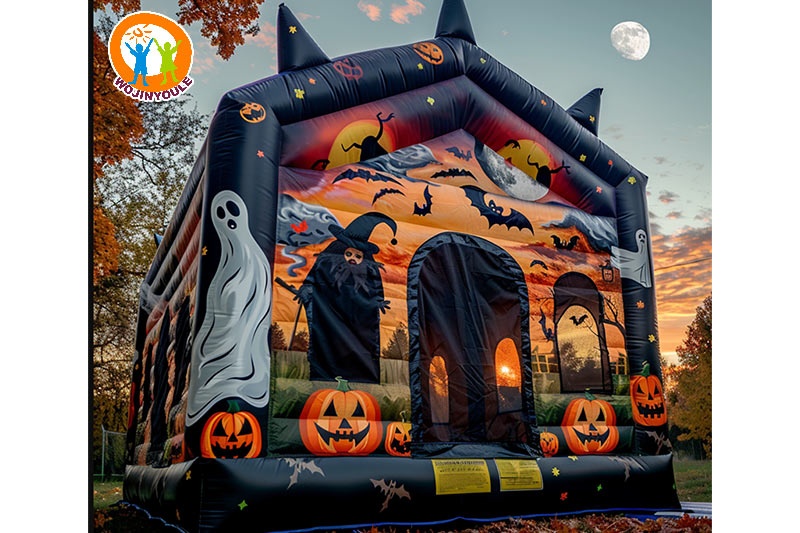 WB604 Halloween Haunted Bounce House Inflatable Bouncy Castle