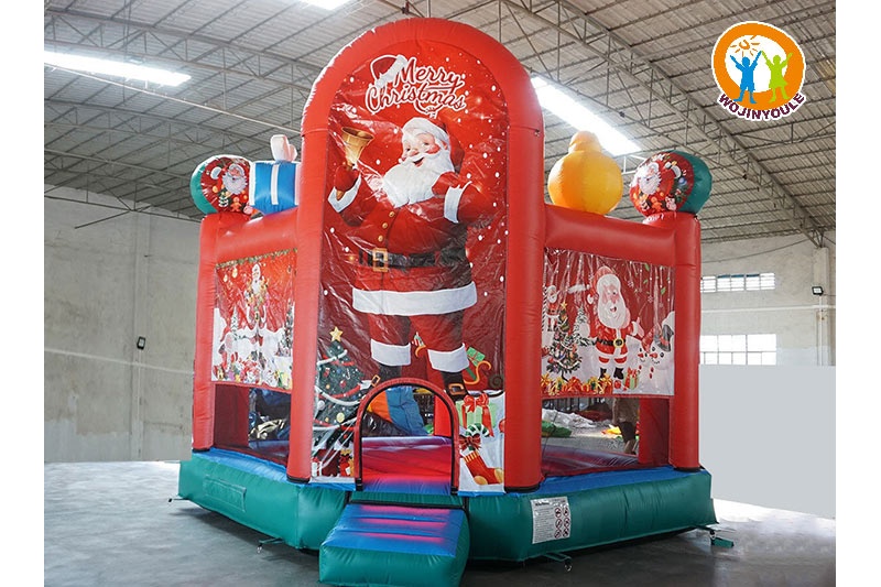 WB615 Commercial Santa Claus Inflatable Bounce House