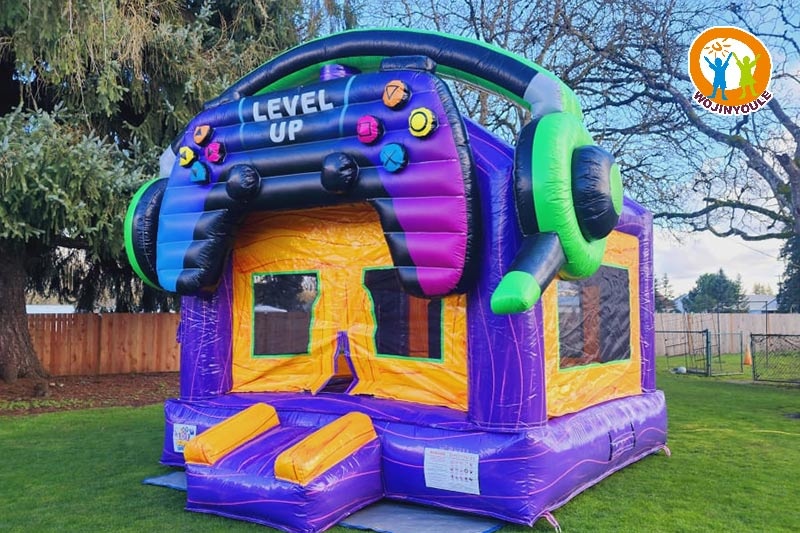 WB635 The 3D Level Up Inflatable Bounce House