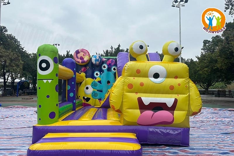 WB649 Monster Inflatable Combo Bouncer Slide