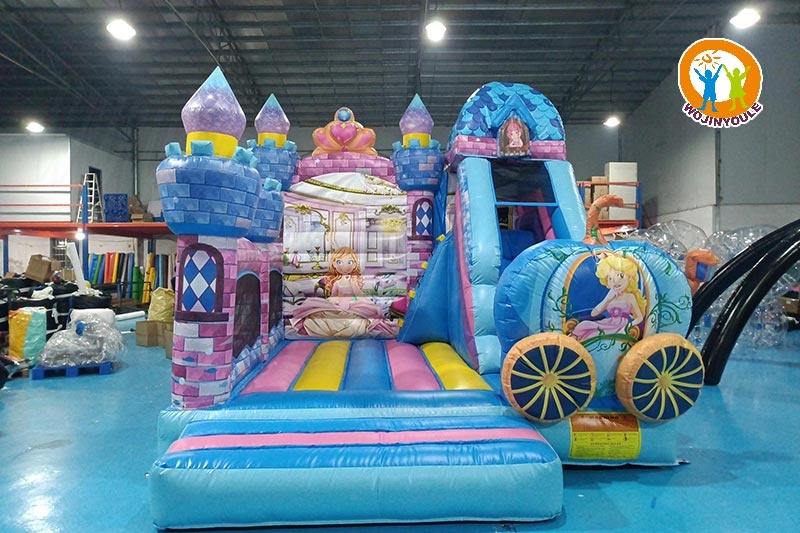 WB654 Mermaid Inflatable Combo Bouncer Slide