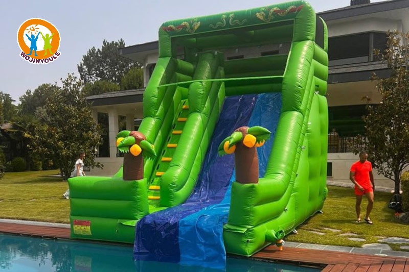 WW164 Palm Beach Inflatable Water Slide into your Pool