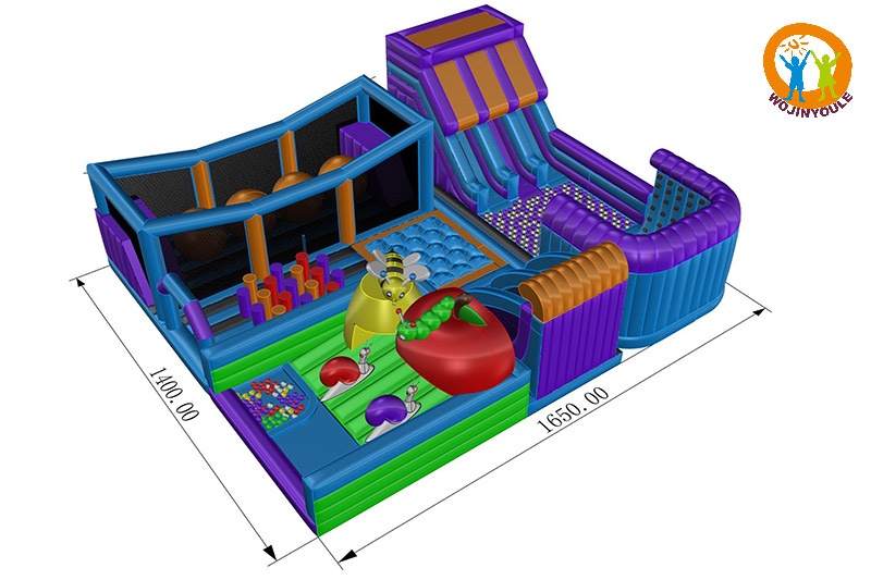 TP125 Commercial Outdoor Customized Inflatable Theme Park