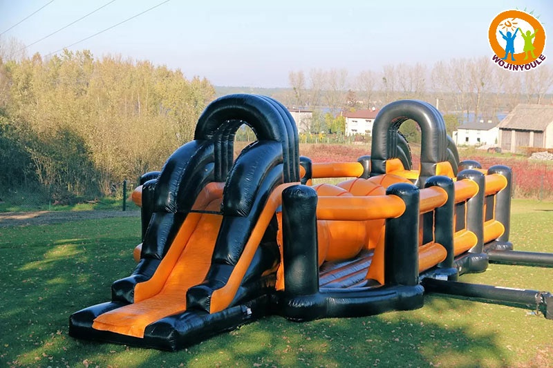 SG311 Orange Black Inflatable Wipeout Sport Game