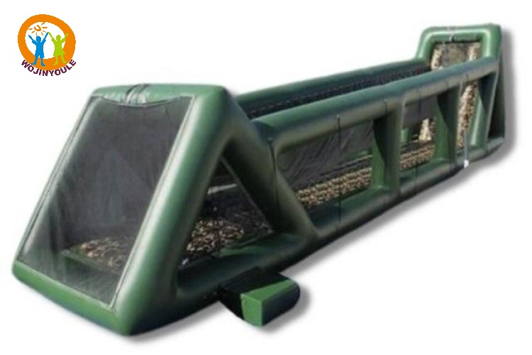 ZP024 Outdoor Commercial Inflatable Zipline Bridge Crossing Slide