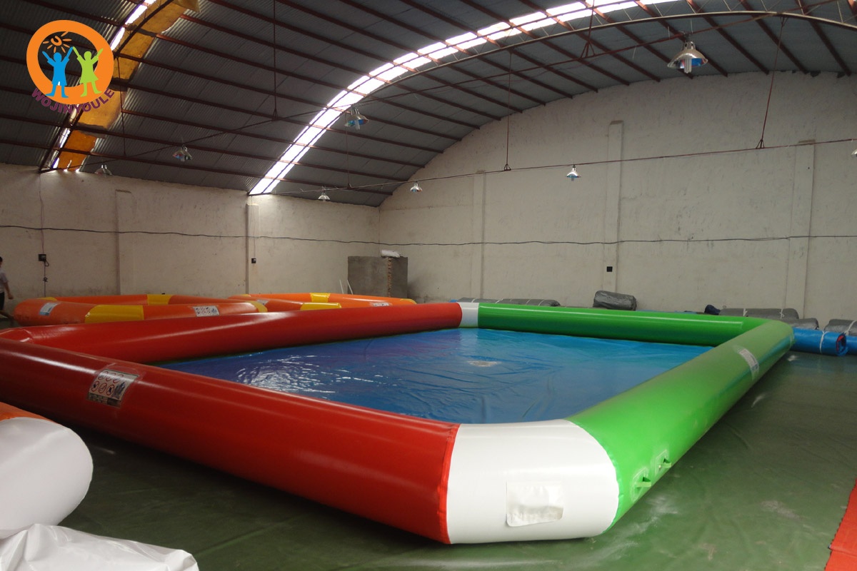 WP039 Customized commercial inflatable swimming pools China supplier