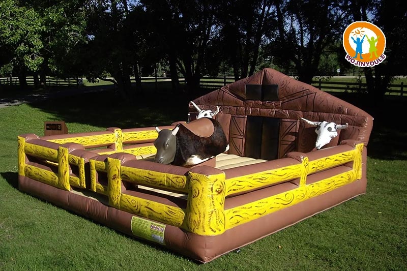 SG327 Cowboy Mechanical Bull Rides Inflatable Interactive Game