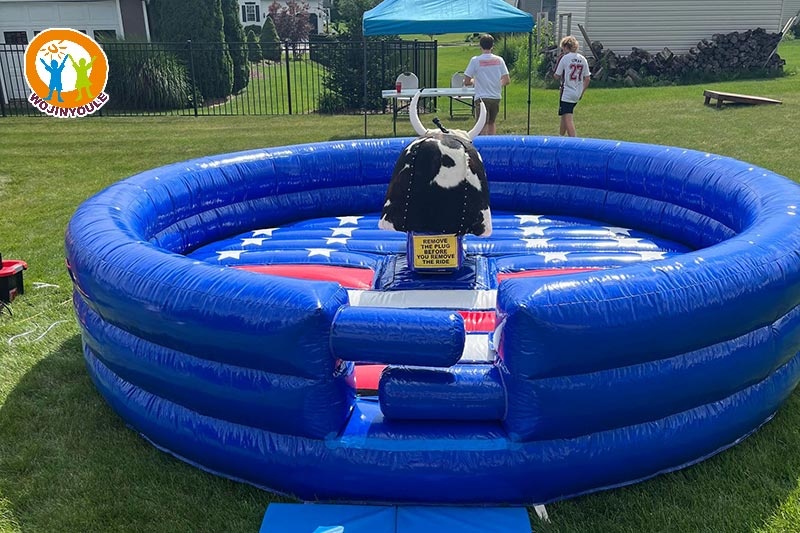 SG336 Mechanical Bull Rides Inflatable Interactive Game