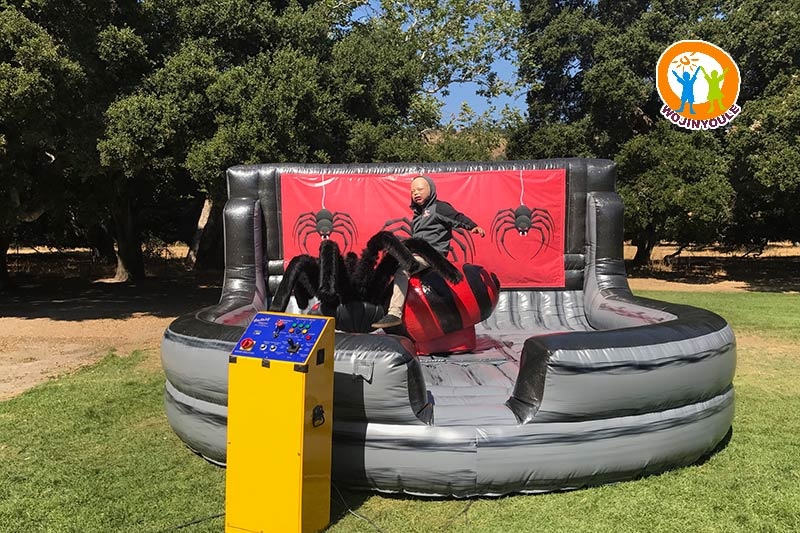 SG337 Mechanical Bull Rides Spider Inflatable Interactive Game