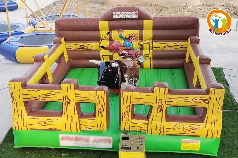 SG346 Mechanical Bull Rides Inflatable Interactive Game