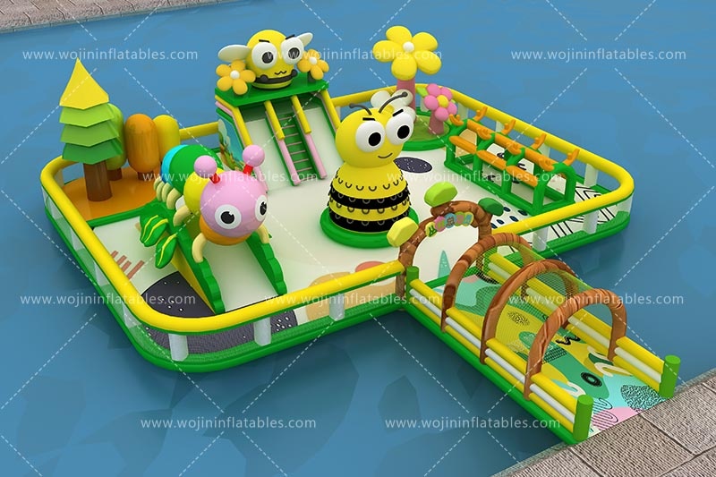 TP207 Commercial Outdoor Inflatable Water Jumping Park