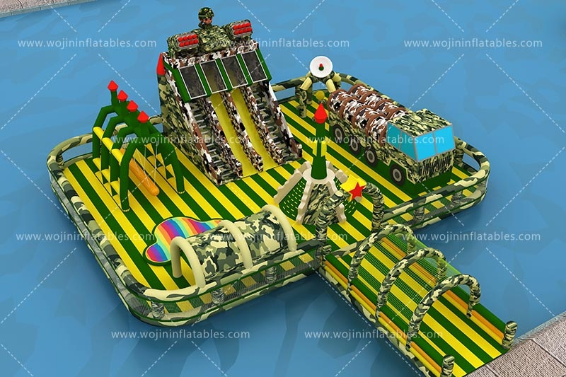 TP203 Commercial Outdoor Inflatable Water Jumping Park