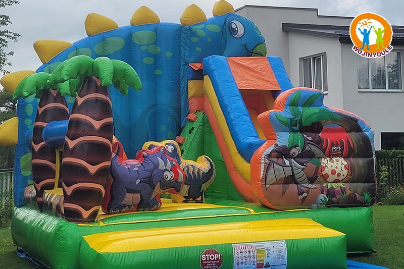 WB811 Dinosaur Inflatable Dry Combo Jumping Castle Bouncer Slide