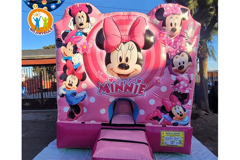 WB836 Disney Minnie Inflatable Bounce House Jumping
