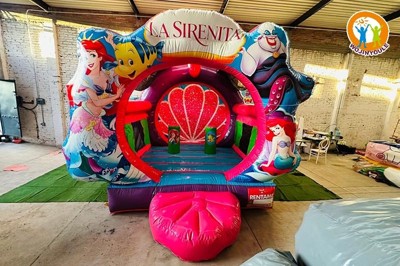 WB847 Disney Princess Inflatable Bounce House Jumping