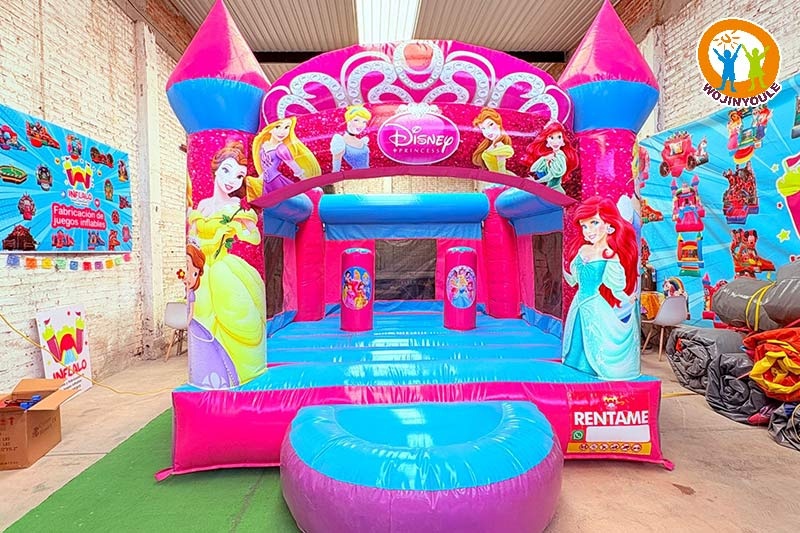 WB848 sney Princess Inflatable Bounce House Jumping