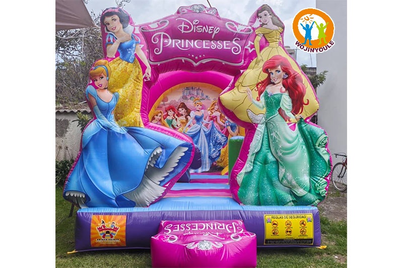 WB851 Disney Princess Inflatable Bounce House Jumping
