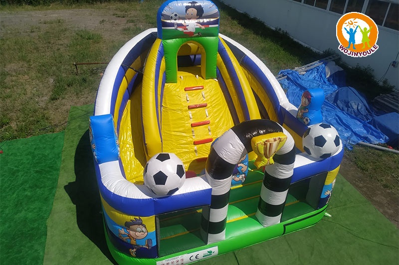 WB834 Football Sports Castle Inflatable Combo Bouncer Slide Playground