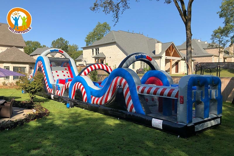 OC270 70Ft Radical Run Obstacle Course Rock Climb